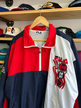 Load image into Gallery viewer, Vintage 90s FILA Half Zip Windbreaker XL

