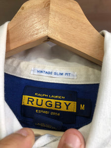 Vintage Ralph Lauren Rugby USA Long Sleeve Polo Size Medium