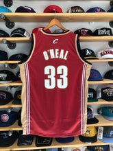 Load image into Gallery viewer, Deadstock Vintage Adidas Cleveland Cavaliers Shaquille O’Neal Swingman Jersey Size Large
