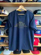 Load image into Gallery viewer, Vintage Y2K Benjamin Franklin Beer Quote Tee Large

