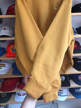 Load image into Gallery viewer, Vintage Nike Mini Logo Pullover Mustard Crewneck Size 2XL
