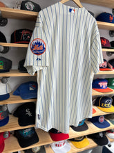 Load image into Gallery viewer, Majestic 2010-11 New York Mets Majestic Home Cream Pinstripe Authentic Jersey 52 XXL
