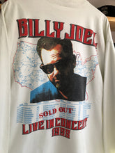 Load image into Gallery viewer, Vintage 1998 Billy Joel Boot Tour Long Sleeve Mock Neck Tee Size 2XL
