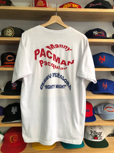Vintage 2000s Manny Pacquiao Boxing Promo Tee Size Large