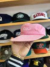 Load image into Gallery viewer, Vintage Ralph Lauren Pink Long Bill Spellout Strapback Hat
