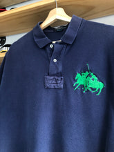 Load image into Gallery viewer, Vintage Polo Ralph Lauren Stampede Navy Blue Collared Shirt Size XL
