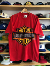 Load image into Gallery viewer, Vintage 1989 Harley Davidson Shield Logo Tee Size XL

