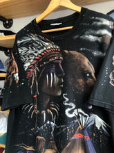 Load image into Gallery viewer, Vintage 1998 Liquid Blue Native Nature AOP Tee Size XL
