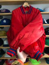 Load image into Gallery viewer, Vintage Nike Philadelphia 76ers Bomber Jacket Size XL
