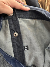 Load image into Gallery viewer, Vintage Versace Jeans Couture Denim / Leather Jacket Large
