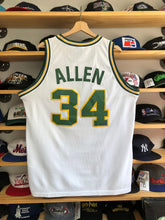 Load image into Gallery viewer, Vintage Nike Seattle SuperSonics Ray Allen Rewind Swingman Jersey Size Large
