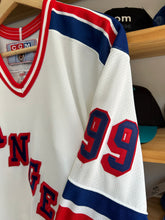 Load image into Gallery viewer, Vintage New York Rangers Wayne Gretzky Stitched Jersey Medium
