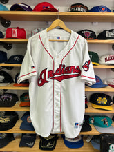 Load image into Gallery viewer, Vintage Cleveland Indians Russell Athletic Script Blank Authentic Jersey 52 XXL
