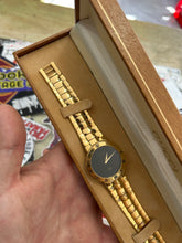 Load image into Gallery viewer, Vintage 1980s Gucci 3300M Gold Plated Watch w/ Box
