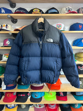 Load image into Gallery viewer, 2008 The North Face 700 Series Nuptse Navy / Gray Large
