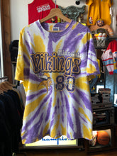 Load image into Gallery viewer, Vintage 1999 NFL Minnesota Vikings Cris Carter Tie Dye Tee Size Large
