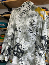 Load image into Gallery viewer, Vintage Y2K Moschino Jeans Graffiti Button Down Shirt Large
