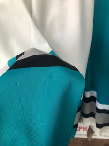Vintage CCM Blank San Jose Sharks Split Hockey Jersey Size Large