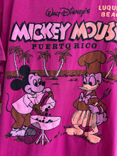 Load image into Gallery viewer, Vintage 80s Disney Mickey Mouse Puerto Rico Luquillo Beach Tee Large / XL
