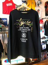 Load image into Gallery viewer, Stussy Camo Spellout Crewneck Size XL
