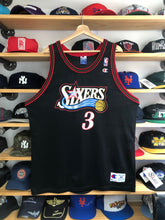 Load image into Gallery viewer, Vintage Champion Philadelphia 76ers Allen Iverson Jersey Size 48/XL
