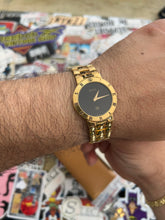 Load image into Gallery viewer, Vintage 1980s Gucci 3300M Gold Plated Watch w/ Box
