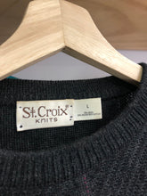 Load image into Gallery viewer, Vintage St. Croix Knits Geometrical Wool Sweater Size Large
