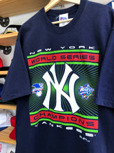 Load image into Gallery viewer, Vintage Pro Player New York Yankees 1998 World Series Champions Tee Size XL
