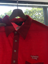 Load image into Gallery viewer, Vintage 80s Budweiser Racing Polo Shirt Size XL
