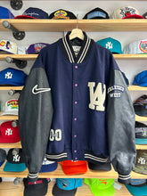 Load image into Gallery viewer, Vintage Nike Athletics West Class of 2000 Leather Wool Varsity Jacket XL
