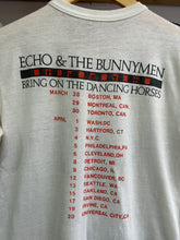 Load image into Gallery viewer, Vintage 1980s Echo &amp; The Bunnymen Tour Tee Medium /Large
