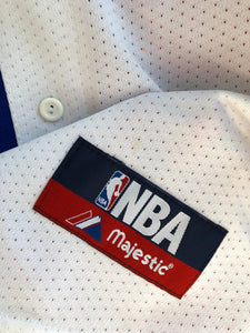 Vintage Majestic NBA Philadelphia 76ers Allen Iverson Baseball Jersey Size XL