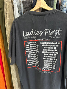 Vintage 2004 Ladies First Tour Tee XL