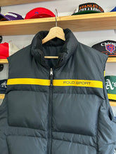 Load image into Gallery viewer, Vintage 90s Ralph Lauren Polo Sport Down filled Reversible Vest Large
