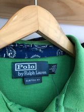 Load image into Gallery viewer, Deadstock Vintage Polo Ralph Lauren Indian Chief Stencil Collared Shirt Size Large

