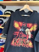 Load image into Gallery viewer, Vintage 90s WWF Kane Kiss my Ash Pure Evil Double Sided Tee Sz XL
