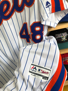 New York Mets Majestic 1986 Jacob deGrom Authentic Jersey 48 XL NWT