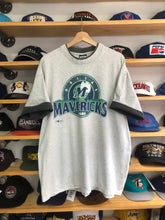 Load image into Gallery viewer, Vintage Dallas Mavericks Double Sleeve Logo Tee Size XL
