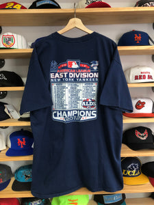 2012 ALDS New York Yankees Champions Parking Lot Boot Tee Size 2XL
