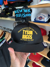 Load image into Gallery viewer, Vintage 1987 Tyson Vs Biggs Boxing Promo Satin Snapback

