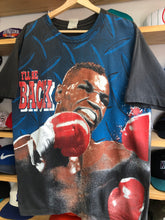 Load image into Gallery viewer, Vintage Mike Tyson I’ll Be Back Big Print Tee Size XL
