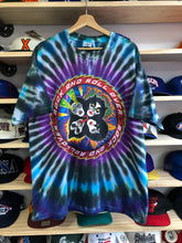 Load image into Gallery viewer, Vintage 1996 Kiss Rock And Roll Over Tour Tie Dye Tee Size XL
