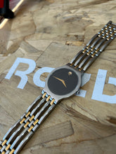 Load image into Gallery viewer, Vintage 90’s Movado Esperanza Two Tone Gold / Stainless Mens Quartz Watch
