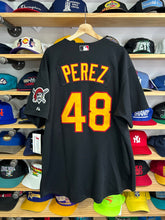 Load image into Gallery viewer, Vintage Majestic Pittsburgh Pirates Oliver Perez Authentic Jersey NWT 52 XXL
