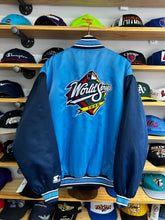 Load image into Gallery viewer, Vintage 1998 Starter World Series Dugout Jacket Sz Large
