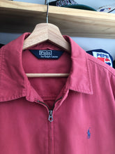 Load image into Gallery viewer, Vintage 90s Polo Ralph Lauren Pink Harrington Jacket Large
