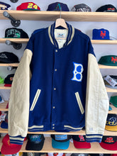 Load image into Gallery viewer, Vintage Mirage Brooklyn Dodgers 1955 Leather Wool Varsity Jacket 2XL
