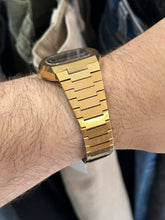 Load image into Gallery viewer, Vintage 1976 Bulova Computron LED Gold Tone Quartz Watch
