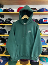 Load image into Gallery viewer, Vintage Nike Made in USA Forest Green Hoodie Medium

