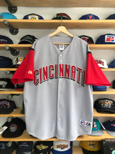 Load image into Gallery viewer, Vintage Majestic Cincinnati Reds Barry Larkin Jersey Size XL
